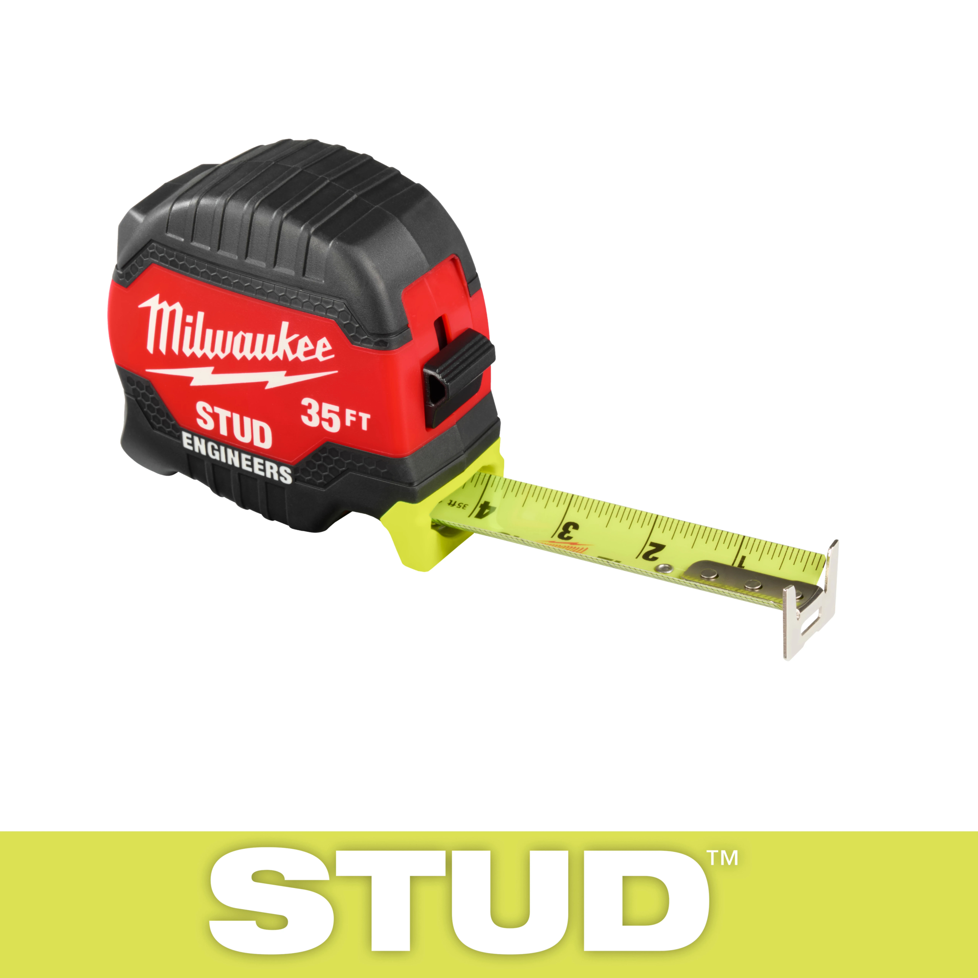 Milwaukee STUD™, 35ft. STUD Tape Measure Engineer's Scale, Model# 48-22-1435E
